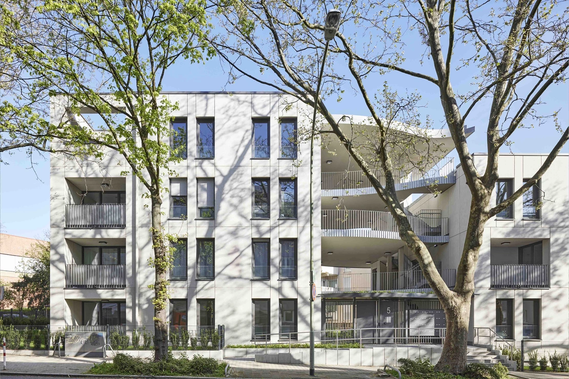 nachhaltige Fassade Pforzheim Wohnbebauung