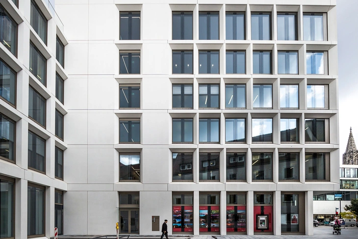 Sichtbeton hemmerlein Sparkasse Ulm