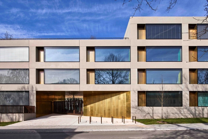 Maria-Ward Schule Nürnberg mit Recyclingbeton