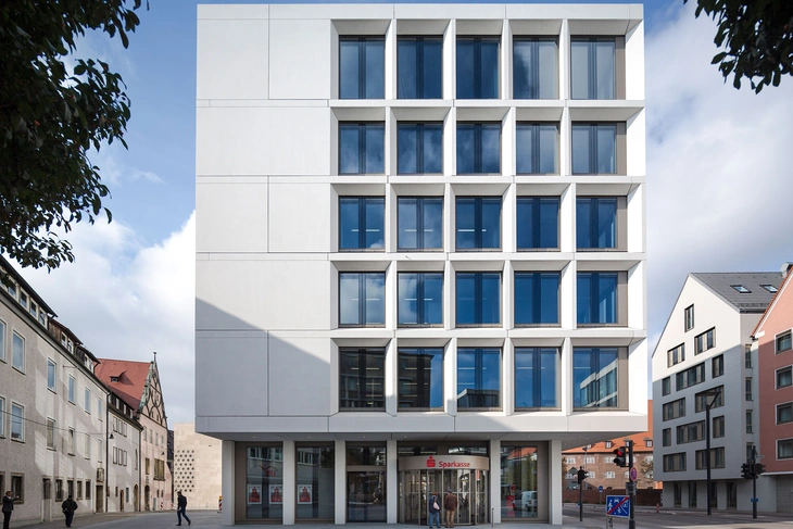Sichtbeton hemmerlein Sparkasse Ulm