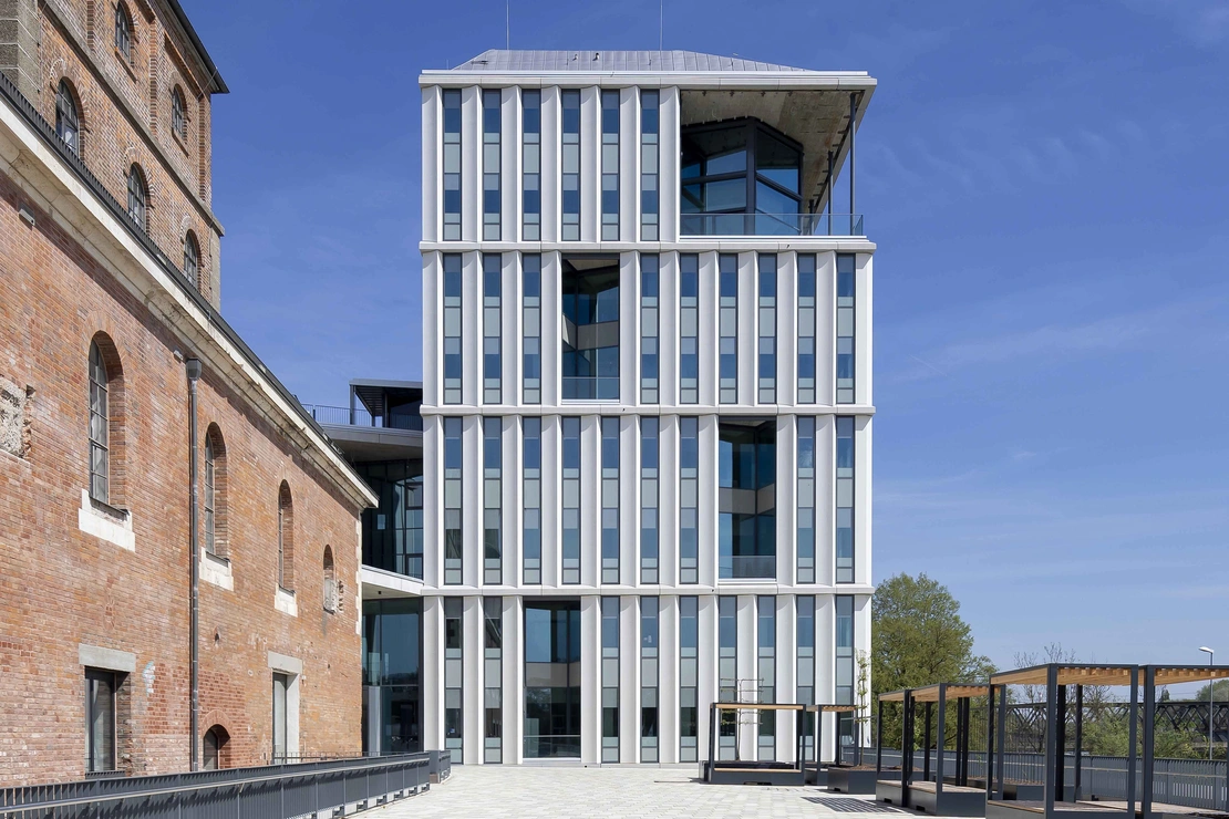 Sichtbetonfassade Digitales Gründerzentrums Ingolstadt