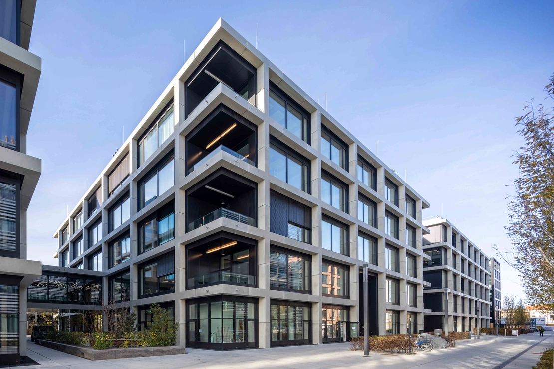 Betonfassade iCampus München